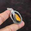 Bumble Bee Jasper Pendant Dainty Jewelry 925 Sterling Silver Pendant High Quality Gemstone Handmade Jewelry Gift For Mother Designer Jewelry