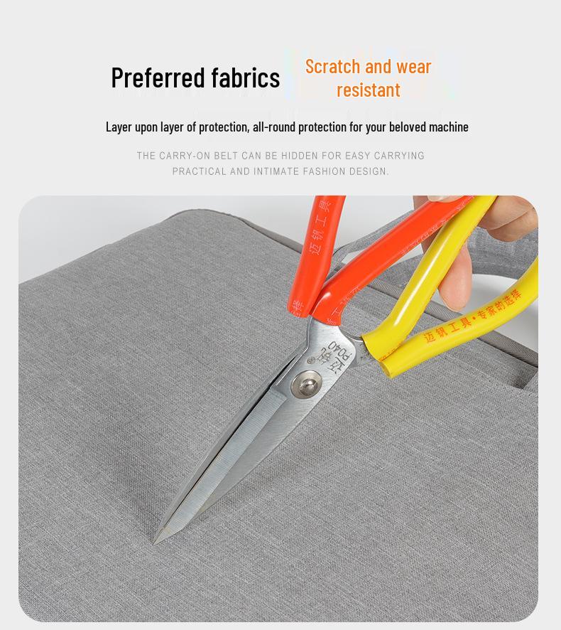 Stylová vodotěsná nárazuvzdorná kabelka na notebook a tablet pro Apple a Huawei