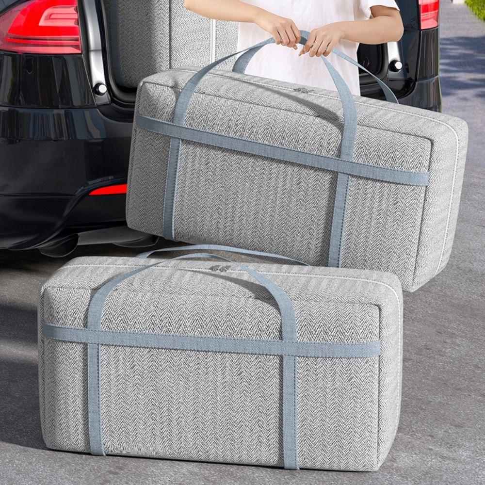 Non-woven Fabric Clothes Quilt Storage Bag Foldable Moving Luggage Bags Moving Packing Bag  Travel