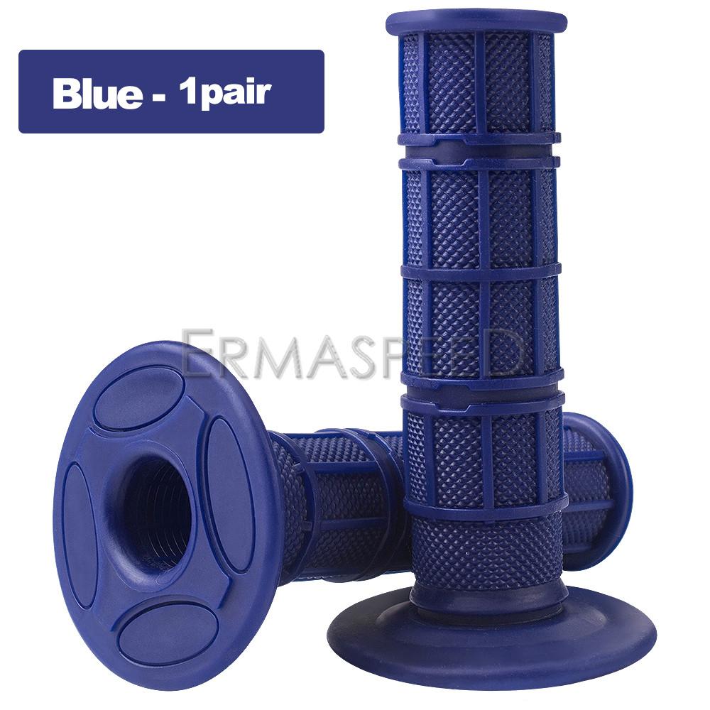 7/8"; 22mm 25mm Motorcycle Hand Grips Non-slip Rubber Bar End Handlebar Throttle Grips Universal Sport Dirt Bike Motocross