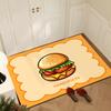 Bathroom Floor Mat Cute Dirt and Moisture Resistant Floor Mat Entry Mat Toilet Grid Absorbent Diatom Mud Quick Drying Mat