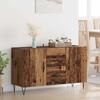 Sideboard with Drawers Reclaimed Wood Look 100 x 36 x 60 cm Engineered Wood