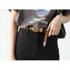 Retro European & American Women's Cowhide Leather Belt - Alloy Pin Buckle, Stylish for Jeans