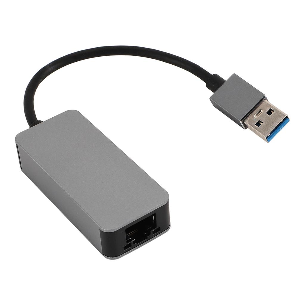 USB to Ethernet Adapter 2.5G 10 100 1000 2500Mbps Aluminum Alloy USB C to RJ45 Gigabit Ethernet Adapter for Laptop