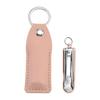 Tagliaunghie Pieghevole Portatile Tagliaunghie Lima per Unghie Taglierina Trimmer Pieghevole per Unghie dei Dita Tagliaunghie con Portachiavi Custodia in Pelle Strumenti per Unghie