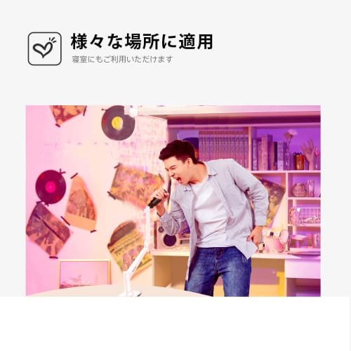 Smatree "2021" Desktop Microphone Stand, Compatible with MV7 Podcast Microphone, AT2020USB+, and Other Microphones, Microphone Arm Stand, Smartphone &