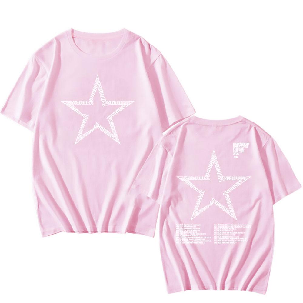 Danny Brown Stardust Tour Tshirts Unisex Clothes Cotton Short Sleeve Tee Fashion T-shirt Graphic Tees