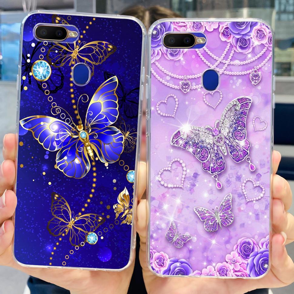 For OPPO A5S Casing AX5s CPH1909 6.2" Cute Cartoon Back Cover Phone Cases For Oppo A 5S OppoA5s Soft TPU Fundas Coque Shell