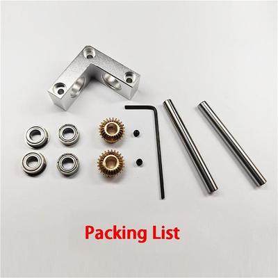 A25F-Micro Steering Gearbox-Right Angle Commutator 90 Degree Steering Mechanism 1:1 Transmission Bevel Gear(4Mm To 4Mm Shaft)