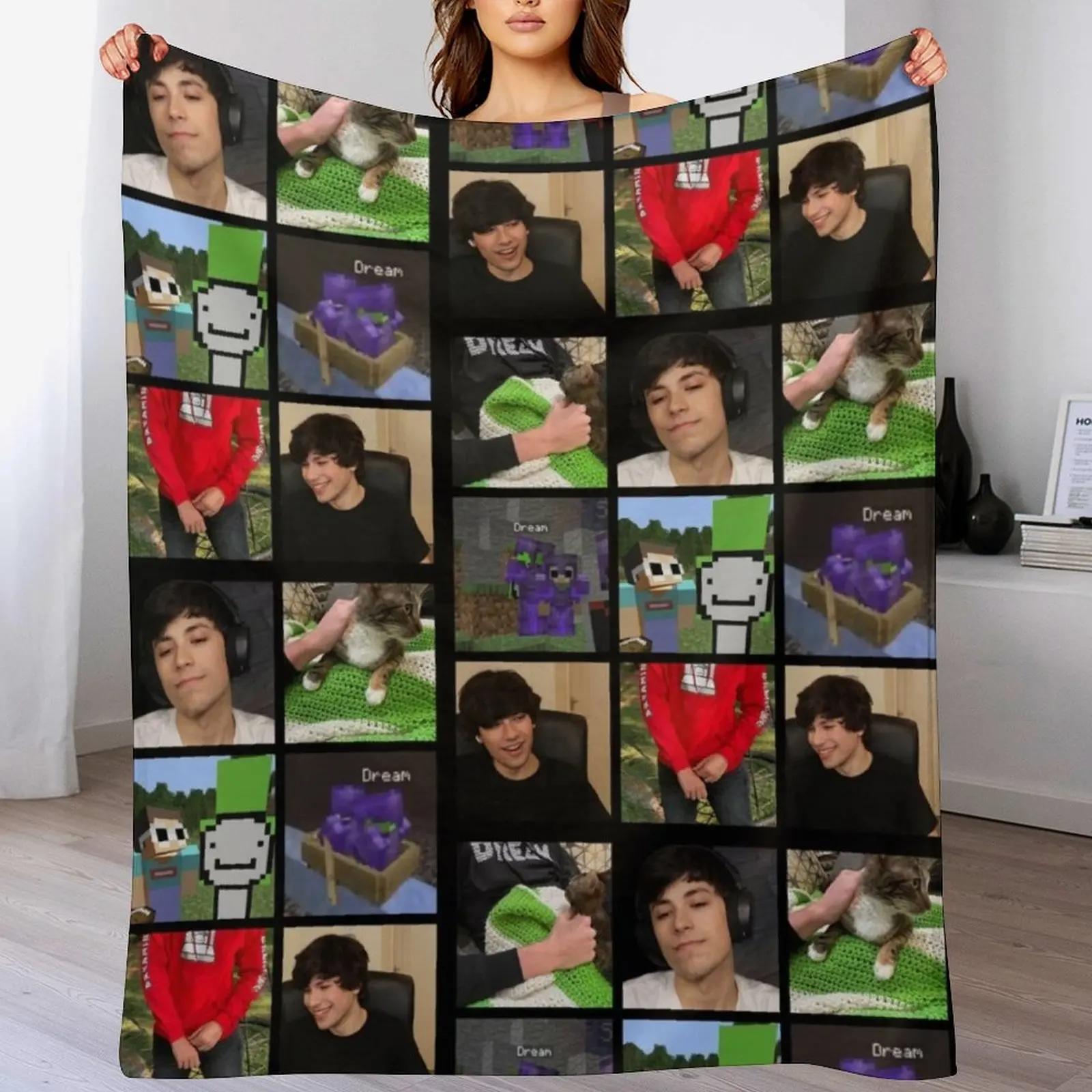 DreamNotFound Throw Blanket Durable Warm Blanket for Daily Home Use Size: 75*100cm, Weight: 230 GSM