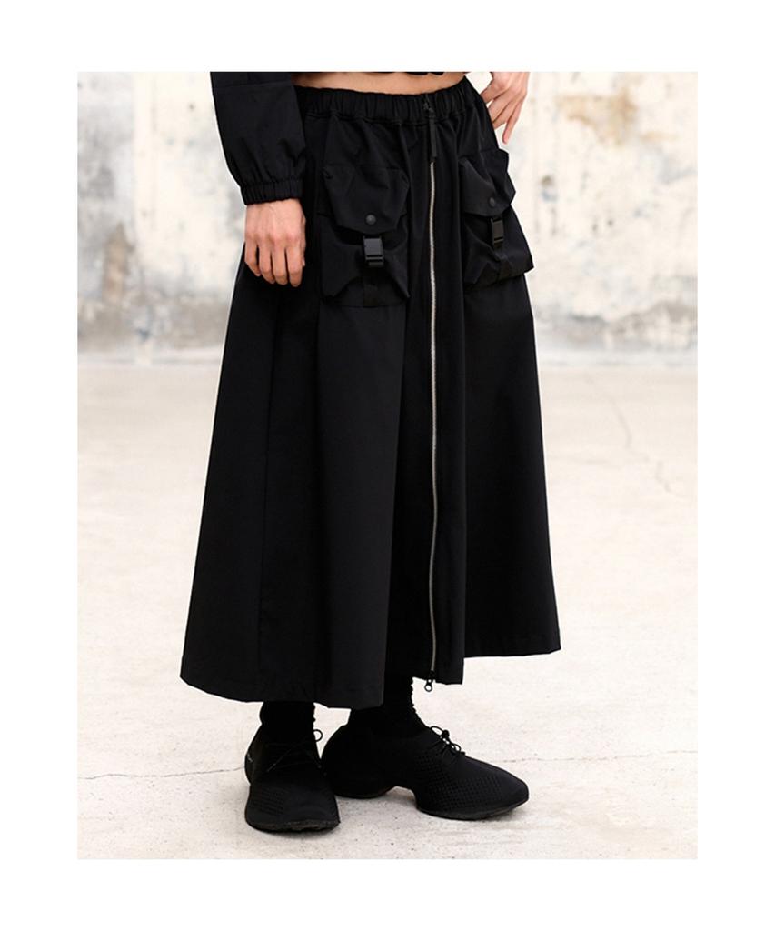 OFFROAD Women'S Pocket Metal Zipper Skirt_5K41817