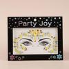 Pegatinas de Pedrería PARTYJOY: Gemas para Maquillaje de Rostro y Ojos para Festivales de Música