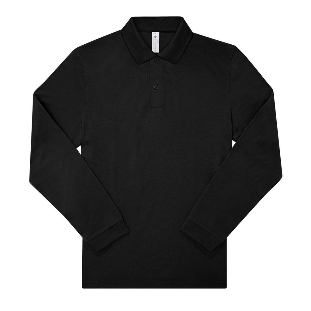 B&C Mens My Polo 180 Long-Sleeved Polo Shirt