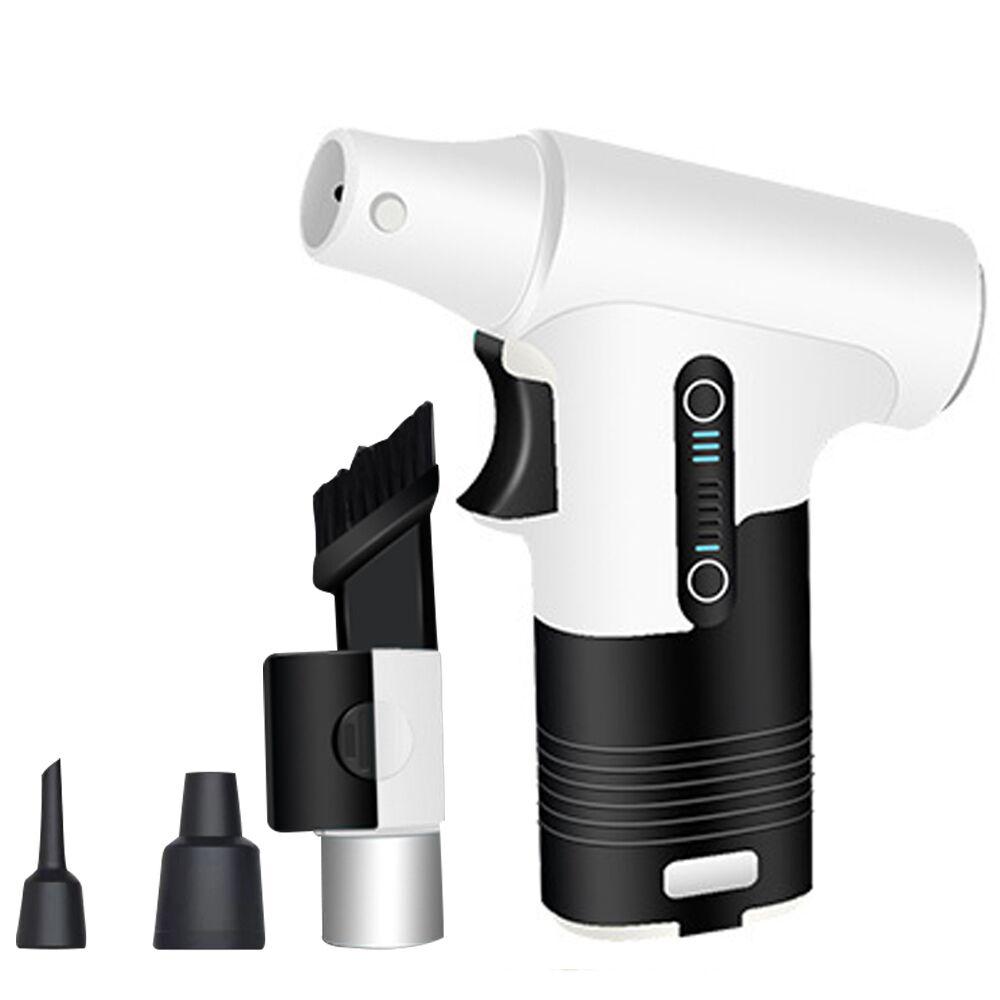 120000RPM Brushless Jet Fan High Power Turbofan Dust Blower Compressed Air Duster 3 Speed Handheld Blowing-suction Air Blower