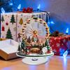 2D flat acrylic Christmas Ferris wheel decoration ornament base rotatable ornament handicraft ornament gift