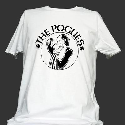 THE POGUES IRISH FOLK PUNK ROCK T-Shirt Mens Womens Tees Top Unisex S-3XL