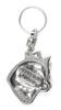 Siberian Husky, Chukcha - Silver-plated Dog Pendant, Handbag Decoration, Backpack Pendant by Art-Dog Brand