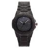 Montre Hip Hop Avec Strass Brillants Pour Homme Horloge De Luxe Cool Ceinture En Acier Glacé Design Sky Star