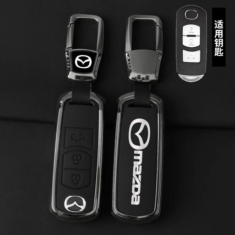 2025 Gorący Pełny Pokrowiec Etui Uchwyt Obudowa na Kluczyk Samochodowy Do Mazda 2 3 5 6 BL BM GJ Atenza Axela Demio CX-3 CX3 CX-5 CX5 CX7 CX-7 CX-9 CX8