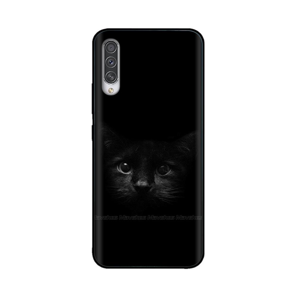For Samsung Galaxy A50 Case Printed Cartoon Soft TPU Case Silicone Shockproof Back Cover For Samsung A50 A 50 Funny Phone Cases