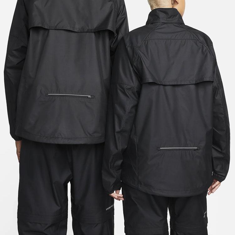Nike x Stussy NRG Convertible Jacket (Asia Sizing) Black Unisex Outerwear DO5305-010