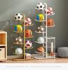 Aufbewahrungsregal für Volleyball und Basketball für Kinder