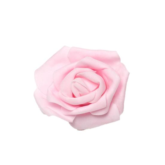 50/100 Stück Schaumstoff-Fake-Rosen, künstliche Blumen, Hochzeit, Brautstrauß, Party-Dekoration