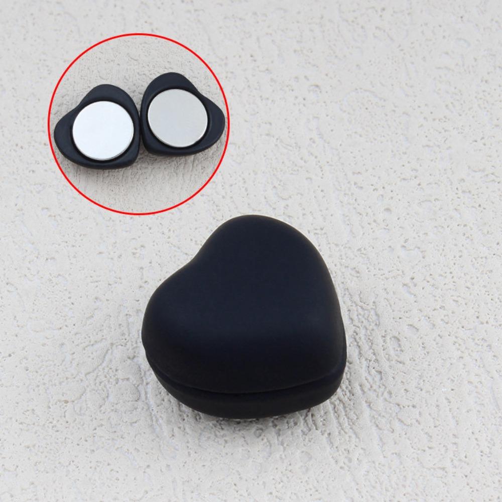 Neuer herzförmiger magnetischer Hemdverschluss Ohne Spuren Unsichtbarer Hemdkragenverschluss Mini-Kleidungsverschlussclip Tägliche Outfits