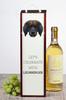 Leonberger - Geometric Box With Photo And Inscription For Wine Brand Art-Dog