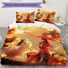 1PC Heaven Official's Blessing Bedding Quilt Set Quilt Cover Pillowcase Home Decoration  Gift (1 * duvet cover + 2 * pillowcase, without core)A2