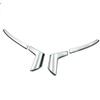 LHD For     Toyota Corolla ABS Chrome Car Rearview Door Side Mirror Strips Trims Cover Molding Exterior Decor