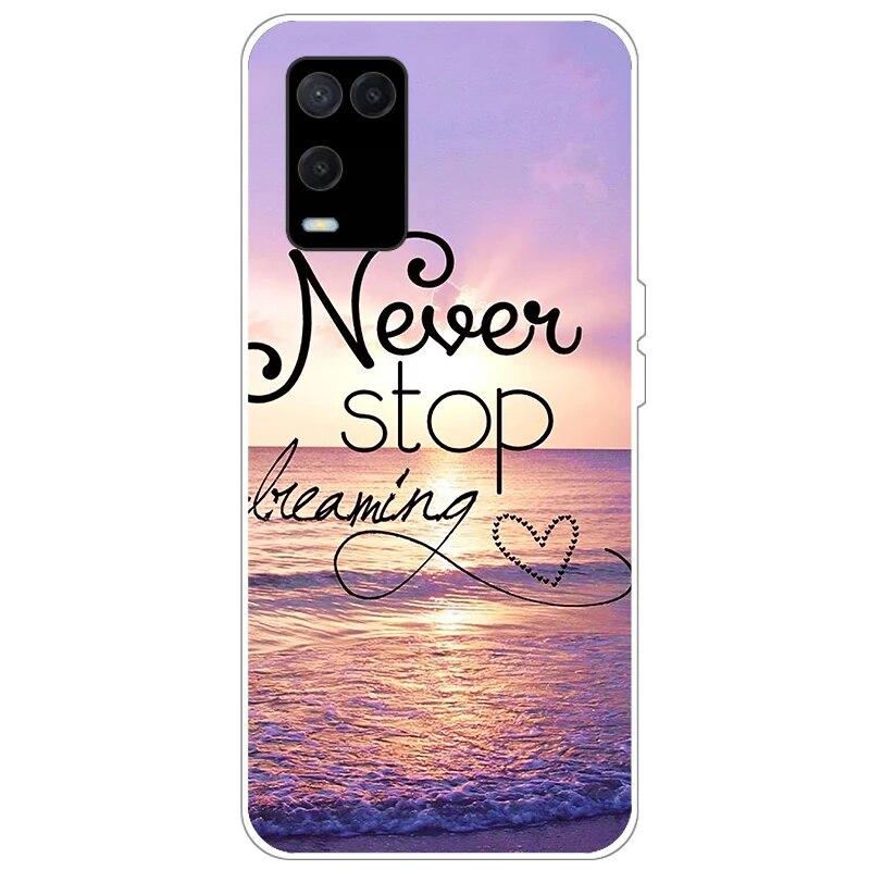 OPPO A54 Case telefonhoz Hátlap OPPO A54 5G 4G Case CPH2239 CPH2195 OPPOA54 A 54 Bumper Silicon Soft Funda fekete tpu tokhoz