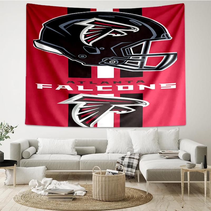 Falcons Logo Quick-Dry Tapestry Hanging for Bedroom,Livingroom, Playroom,Decor Art Room Wall Tapestry Holiday and Birthday Gifts