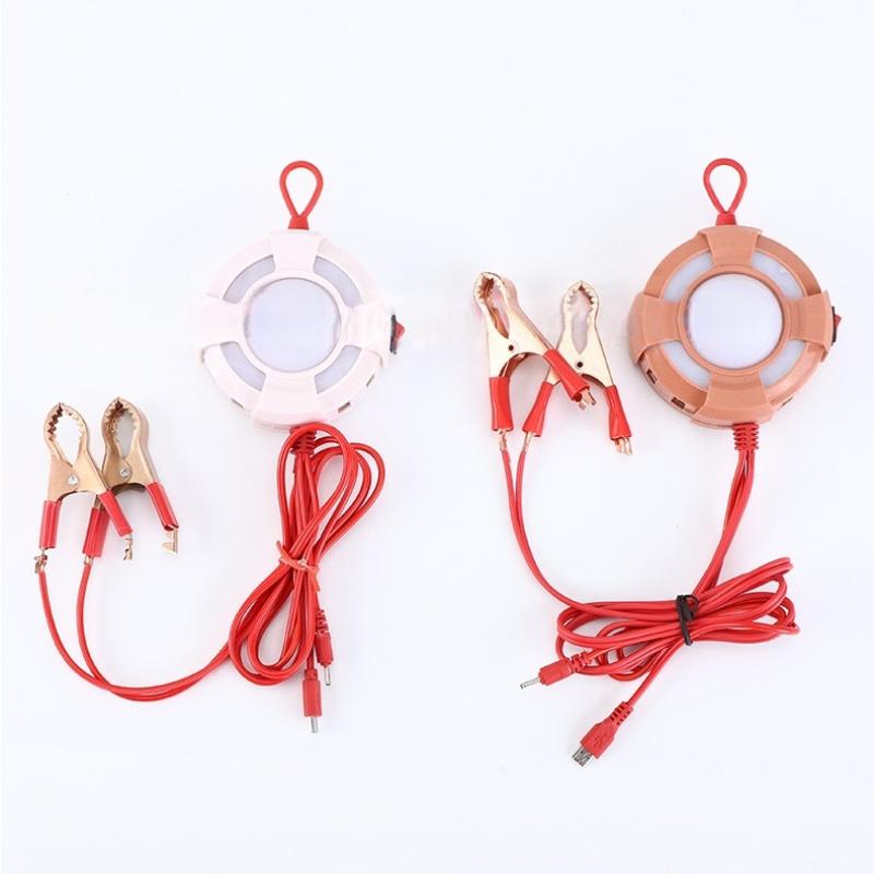 

1Pcs DIY Accessories Multifunctional DC 12V Universal Clamp Lanyard Charger With LED Switch 8 USB Port Quick Charge COD 2v