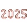 Digital Balloon 2025 Aluminum Film Set New Year'S Decoration Arrangement 16 Inches 32 Inches 40 Inches Digital Combination Independent Packaging