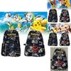 Pokmon Backpack With Waterproof Oxford Fabric For School Students