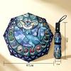 Pokemon Glass 8 Ribs 3Fold Black Glue Uv Protection Umbrella Sun Protection Rainproof Compact Folding Umbrella For Travel Daily Use C923302