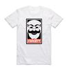 Asian Size Men Women Printing TV Show Robot T-shirt Summer Casual O-Neck Short Sleeves Mr Robot Fsociety Mask T-shirt HCP4091
