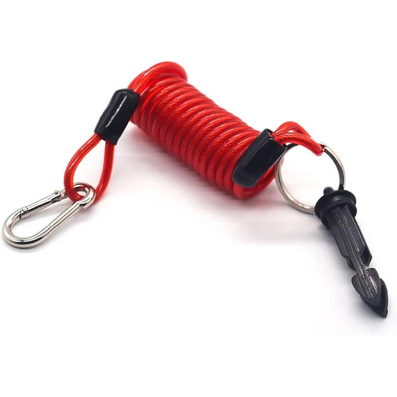 bestune Trailer Breakaway Cable Replacement - 4 Ft Brake Away Cable with Pin for Breakaway Trailer Systems Trailer Breakaway Cable