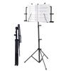Black Music Stand   Height Music Stand Folding Portable Guitar Sheet Shelf