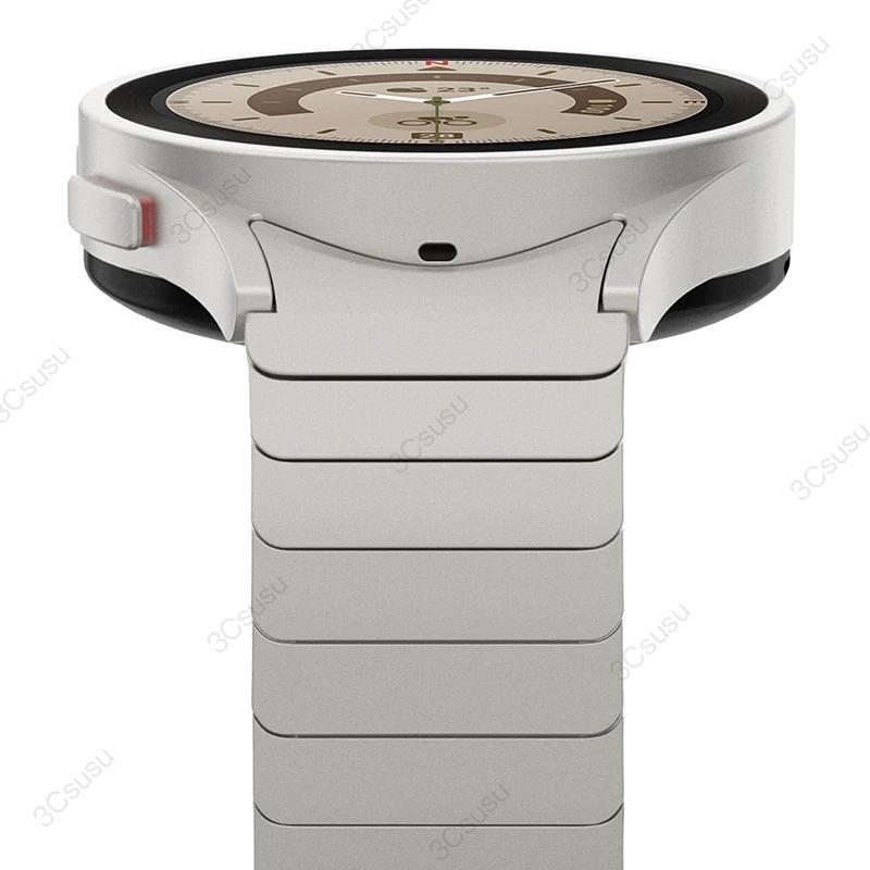 

No Gaps Luxury Titanium Color Band for Samsung Galaxy Watch 7 6 5 4 Classic 40 44 45 46mm 42 mm 316 Stainless Steel Strap watch 4 classic 46mm