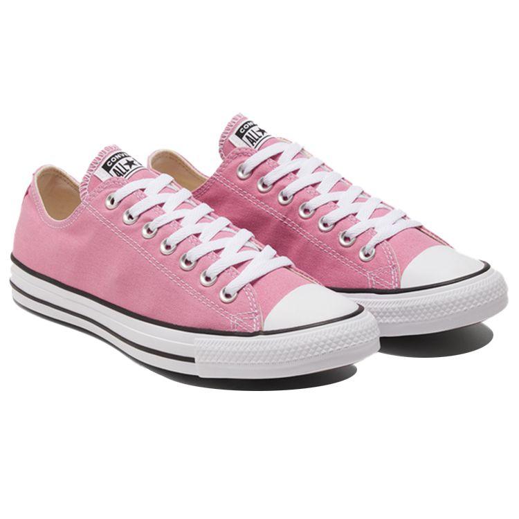 Converse Chuck Taylor All Star Casual Versatile Low Top Canvas Shoes Unisex Sneakers Sakura-Pink 171268C
