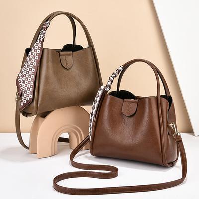 Bag Women's 2025 New Popular Bucket Bag Fashion  Shoulder Messenger Bag Women's Handbag Women's Bag