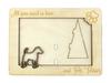 Fox Terrier Smooth - Photo Frame, Engraved Wooden Frame, a Lovely Gadget for the Dog Lover by