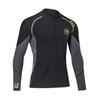 Men's 1.5mm Long Sleeve Wetsuit with Front Zipper, Amphibious for Surfing, Fishing, and Snorkeling (1.5NFT, Small)