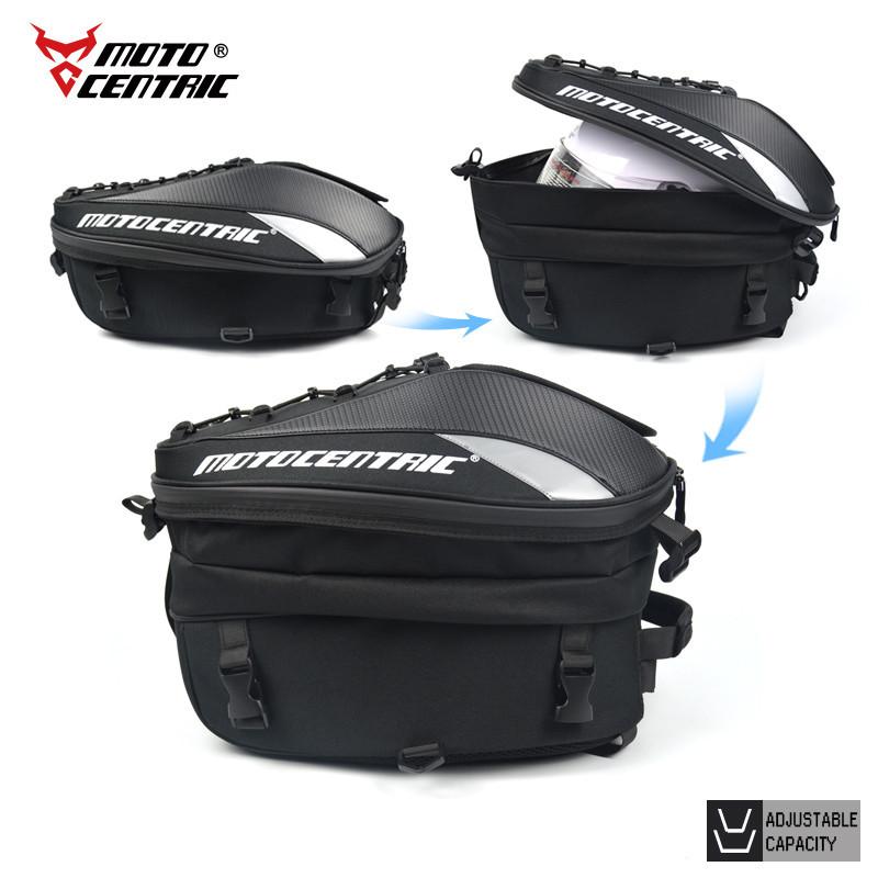 Motocentric Wasserdichte Motorrad-Hecktasche Multifunktionale Motorrad-Rücksitztasche Hohe Kapazität Motorradtasche Fahrer-Rucksack
