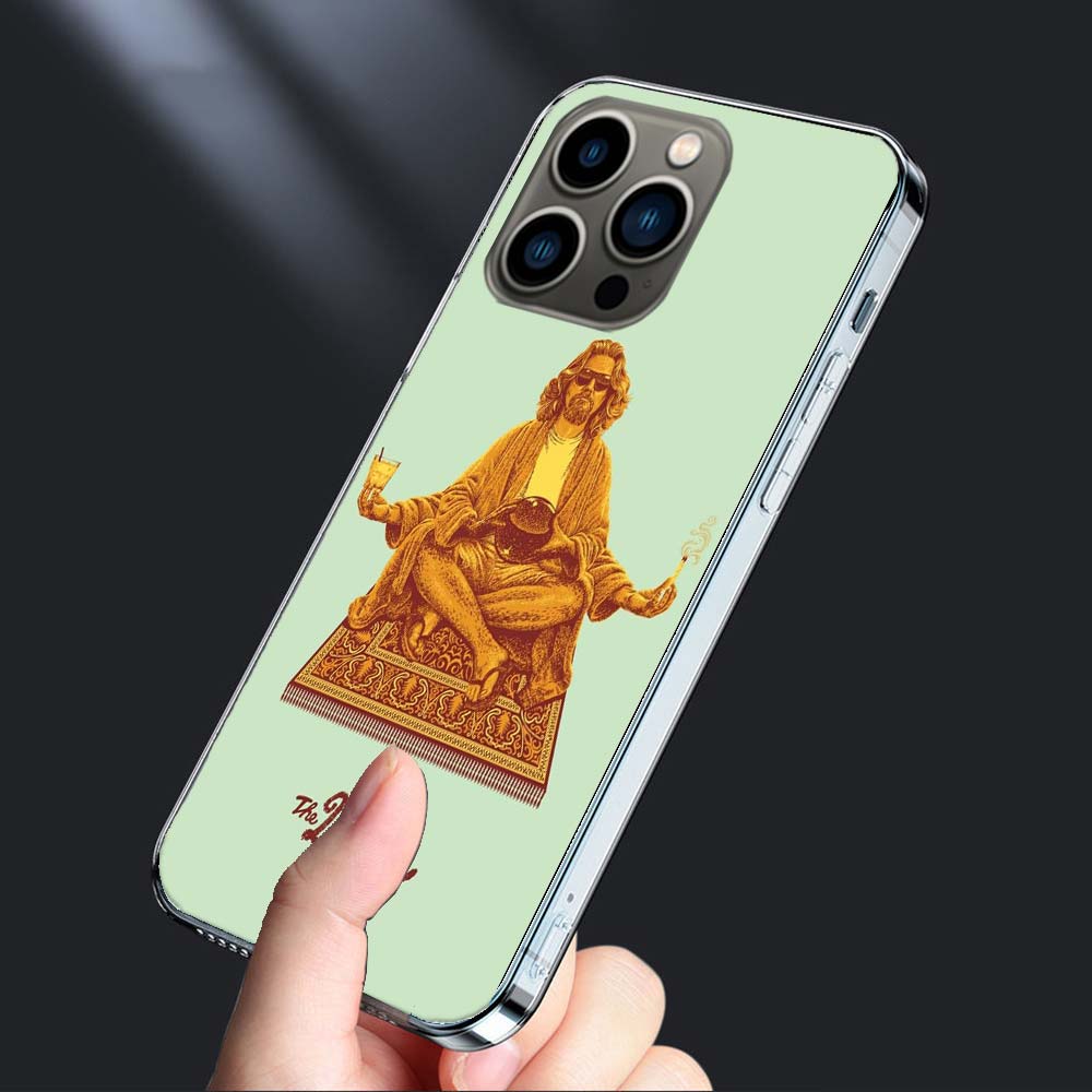 The Big Lebowski Phone Case For Iphone 16E 15 Pro 14 Plus 17E 16 17 Pro Max Air 11 12 13 Mini Shockproof Capa Cute Cover TPU