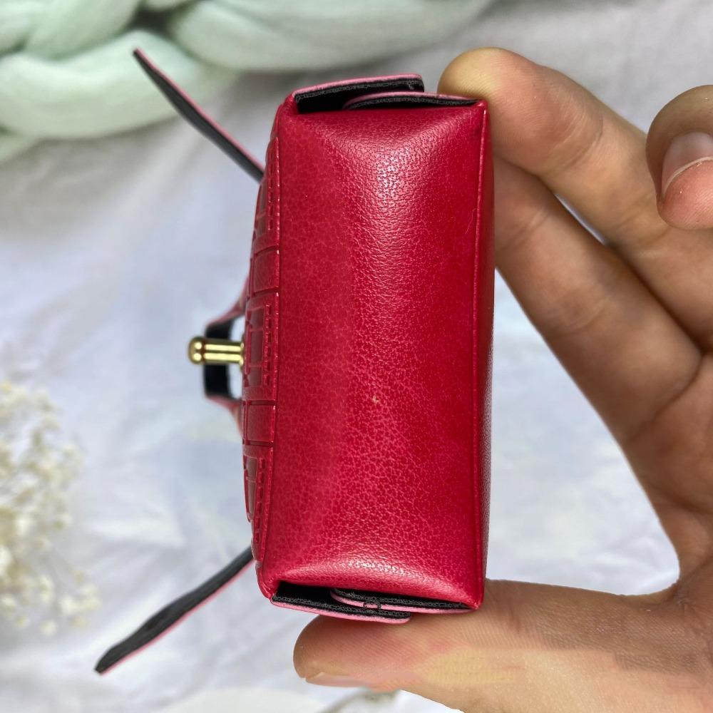 Handliche hausförmige Mini-Kopfhörertasche Tragbare Luxus-Handtasche Schlüsselanhänger Frauen/Dame