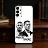 P-Prison Break Phone Case For Samsung S25,24,23,22,30,21,10,9,Ultra,Plus,Lite Soft Black Case