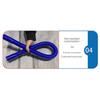 Lenght 400mm Blue SiliconeSteel Wire Corrugated Hose High Temperature Resistant Air Filter Pipe, Turbocharger Intake Pipe